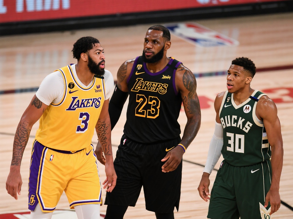 湖人雄鹿巅峰对决,点燃NBA季后赛激情 作为联盟中两支明星云集的球队,湖人和雄鹿