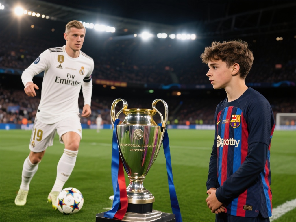 皇马传奇克罗斯宣布欧洲杯后挂靴,辉煌生涯谢幕 例如,巴塞罗那年轻中场加维在一次采访中曾